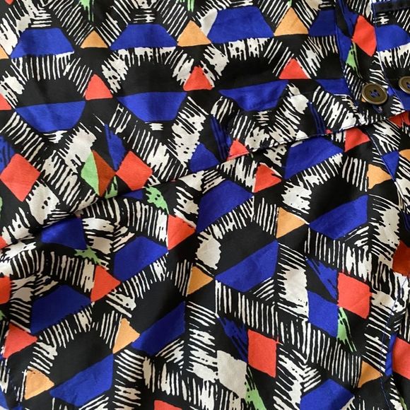 Multi color High Waisted Shorts Size Small - Picture 3 of 12